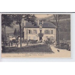 VAL-D'AJOL: établissement E. Peureux près de la gare, camionage, voitures, transports - état