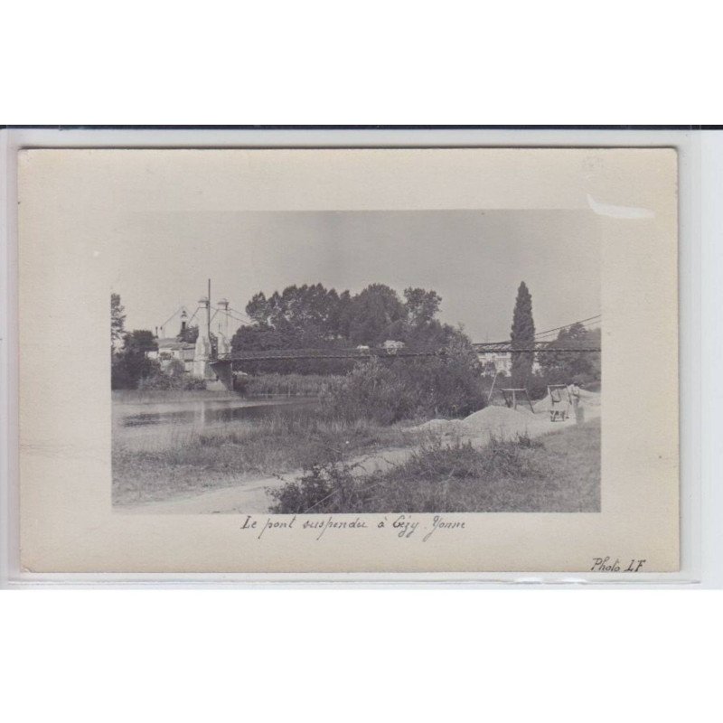 CEZY: le pont suspendu - très bon état