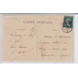 PREGILBERT: la gare, arrivée du train - état