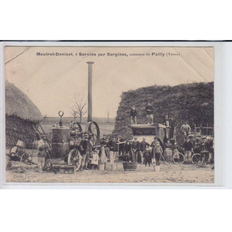 PAILLY: mautret-denisot à servins par sergines - état