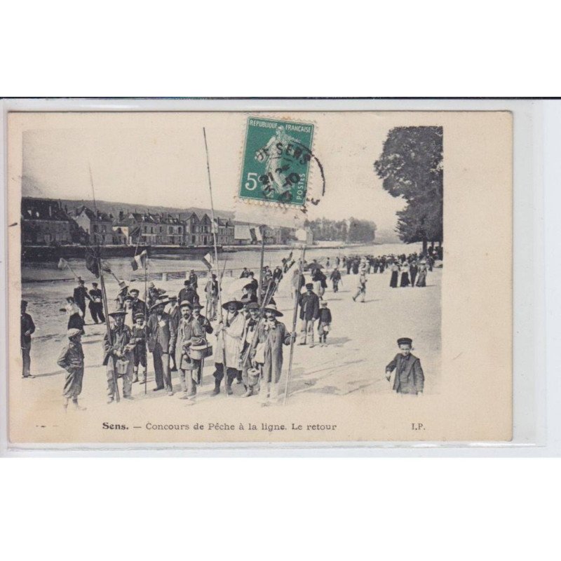 SENS: concours de pêche à la ligne, le retour - très bon état