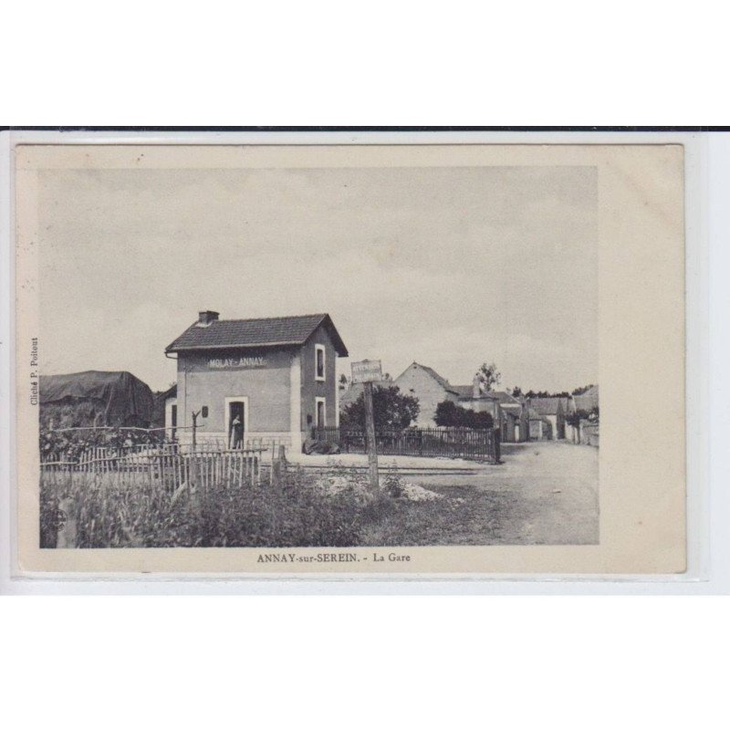 ANNAY-sur-SEREIN: la gare - très bon état