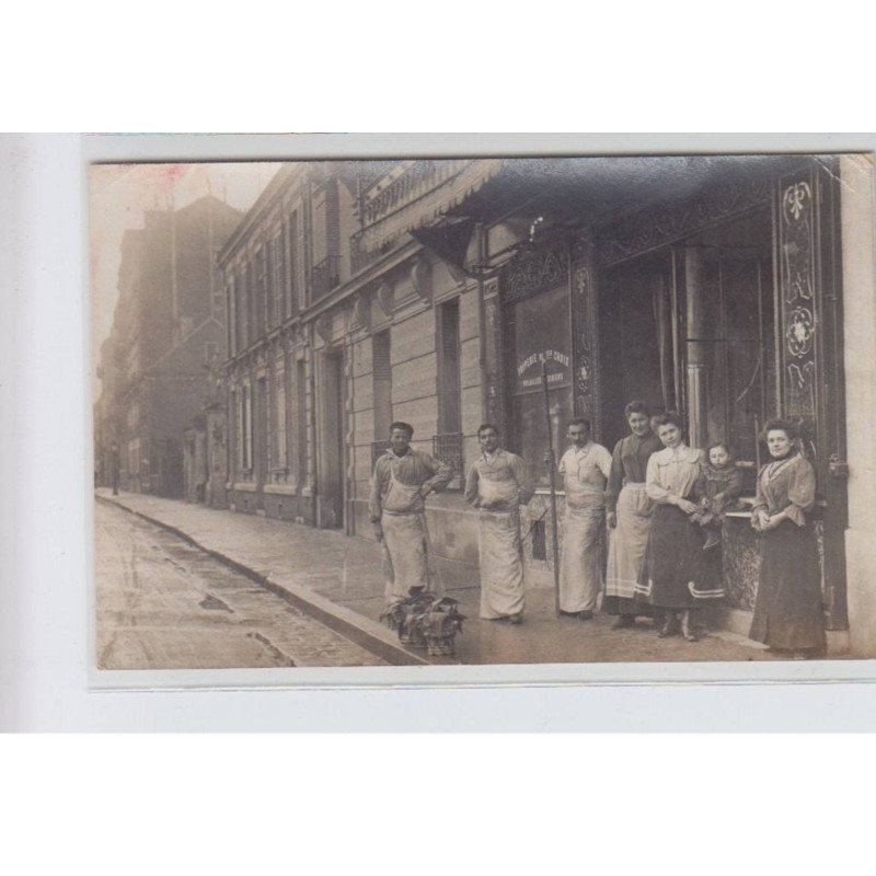 ASNIERE-CLAMART: boucherie roberdeau,asnieres av. 10 de paris - état