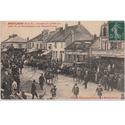 MONTHLERY : kermesse du 3 Juillet 1910 - très bon état