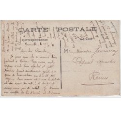 GRANVILLE : carte photo du projet du nouveau Casino en 1911 - très bon état