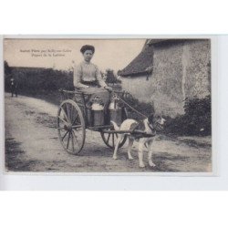 SAINT-PERE: départ de la laitière, voiture à chien - état