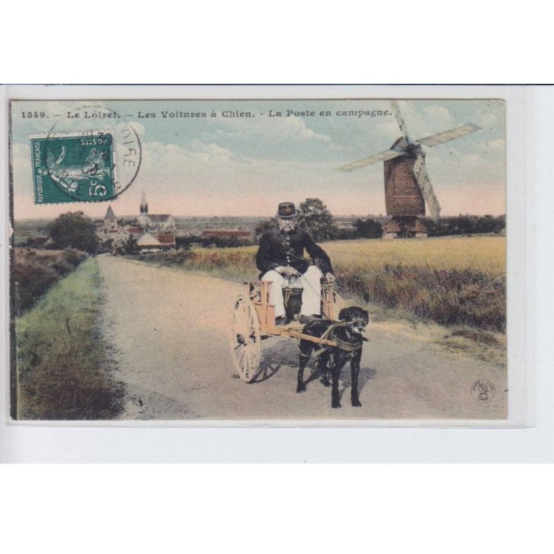 LOIRET: les voitures à chien, la poste en campagne - très bon état