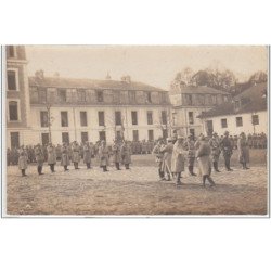 RAMBOUILLET : carte photo d'une cérémonie militaire le 6 Novembre 1920 - très bon état