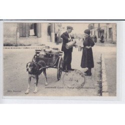 VARENNES: attelage de chien, le laitier - très bon état