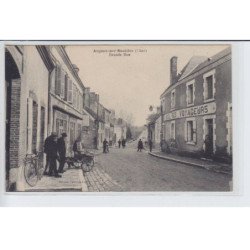 ARGENT-sur-SAULDRE: grande rue, hotel des voyageur, voiture à chien - très bon état