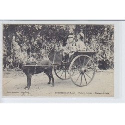 BOURGUEIL: voiture à chien, attelage de luxe - très bon état