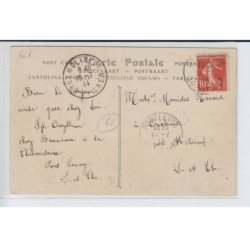 PONT-LEVOY: le courrier de thenay à pont)levoy, voiture à chien - très bon état