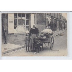 EN SOLOGNE: attelage de chien - très bon état