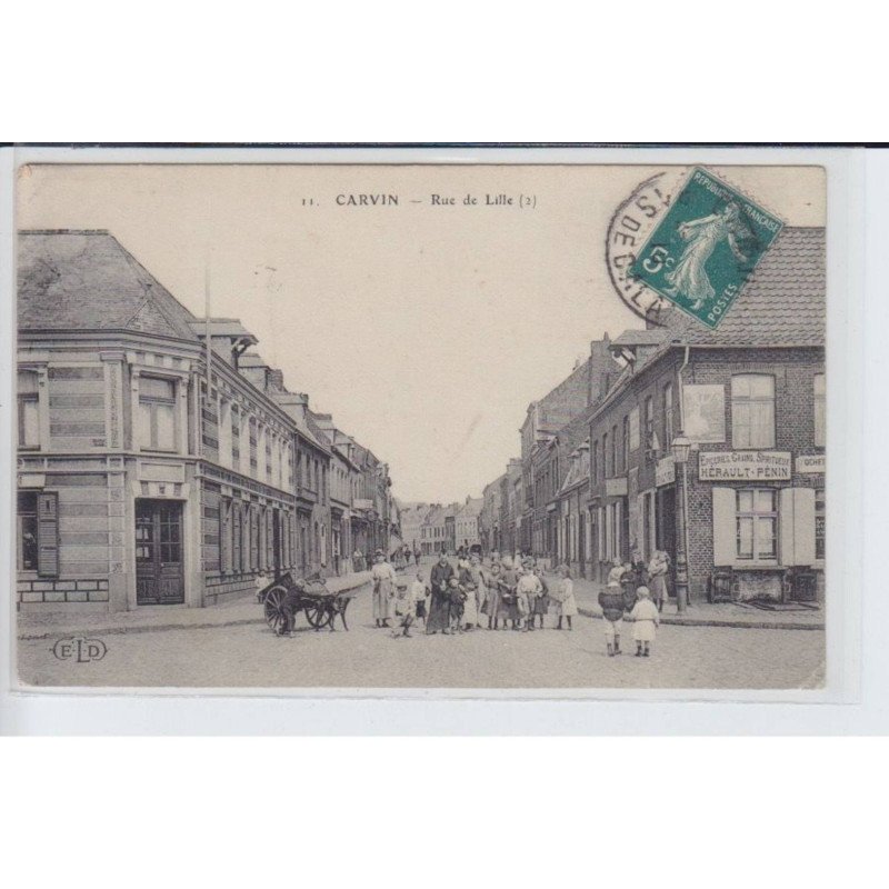 CARVIN: rue de lille, voiture à chien - état