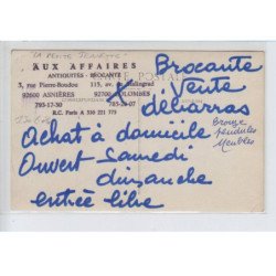 FRANCE - salon coiffures pour dames, mise en plis teintures et manucures, La petite Jeanette - état
