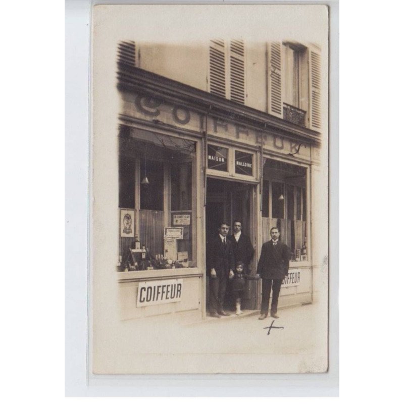 FRANCE - coiffeur, maison Malloire, le chante clair, sourire d'avril, Lubin, melrose(?) - très bon état
