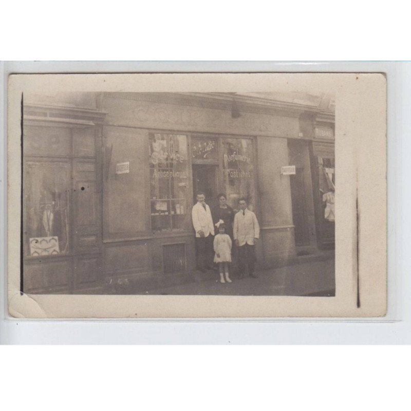 FRANCE - coiffeur, service antiseptique, parfumerie postiches, C. Le Pidec - état