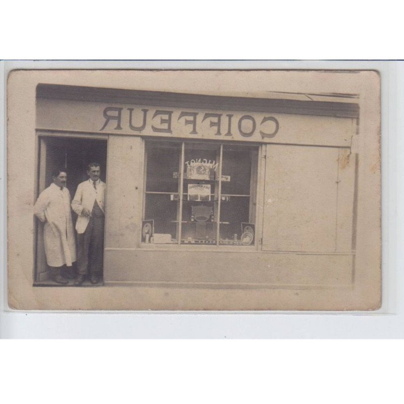 FRANCE: coiffeur Mignot, photo inversé - très bon état