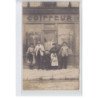 FRANCE - coiffeur de dames, service antiseptique, barbe 20., taille 30., P. Chatulier(?) - état