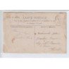 FRANCE - coiffeur de dames, service antiseptique, barbe 20., taille 30., P. Chatulier(?) - état