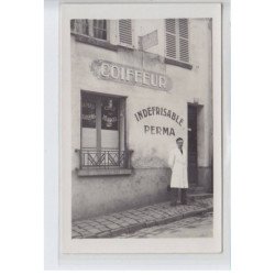 FRANCE: coiffeur dames messieurs, chez Marcel, indéfrisable perma - très bon état
