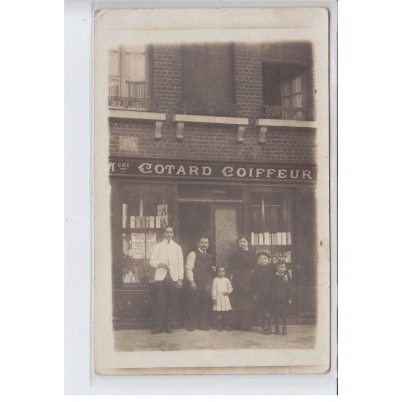 FRANCE: Mcel Cotard coiffeur, affiche grand concours de tir 14 juillet - très bon état