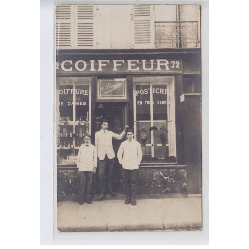 FRANCE: E. Dangeard coiffeur de dames, postiches en tous genres - très bon état