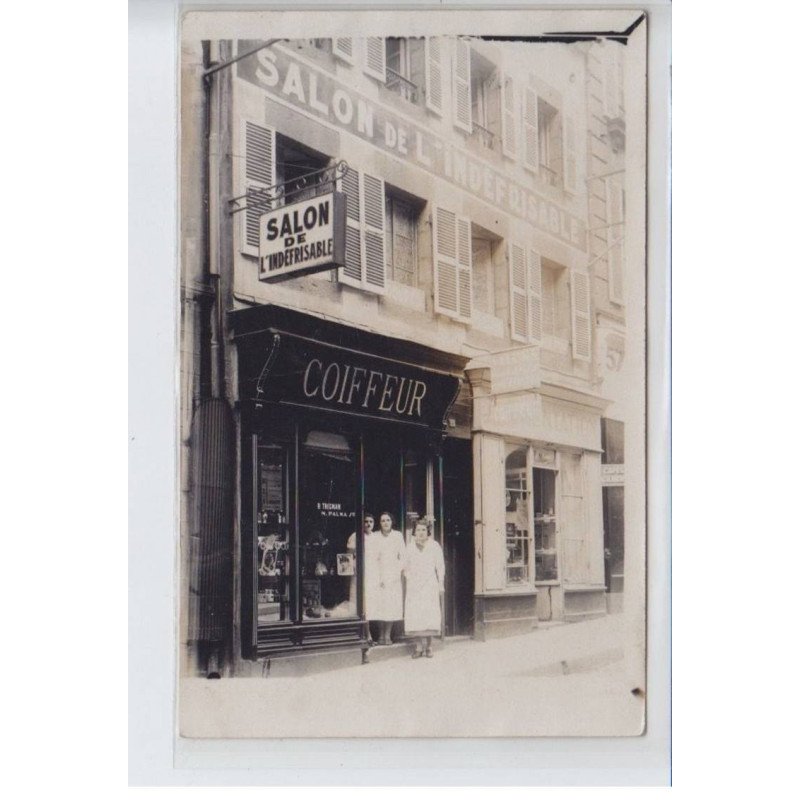 FRANCE: salon de l'indéfrisable, coiffeur R. Trignan M. Palma - très bon état