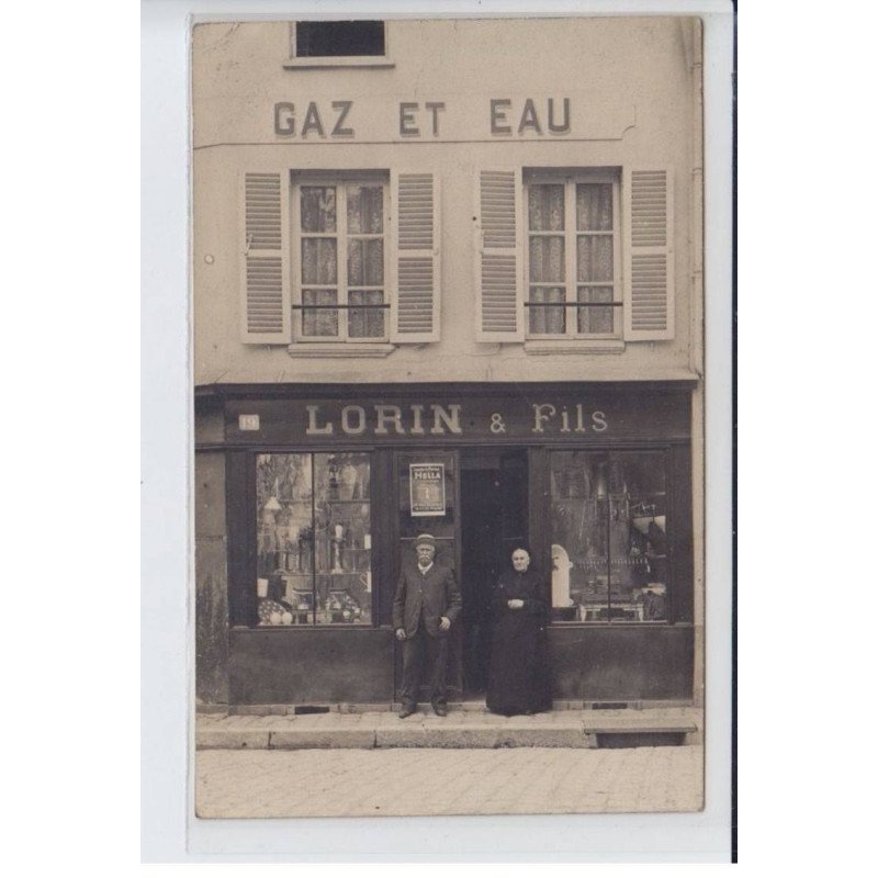 FRANCE: gaz et eau Lorin et fils, demander le manchon Hella, quincaillerie, Paris - état