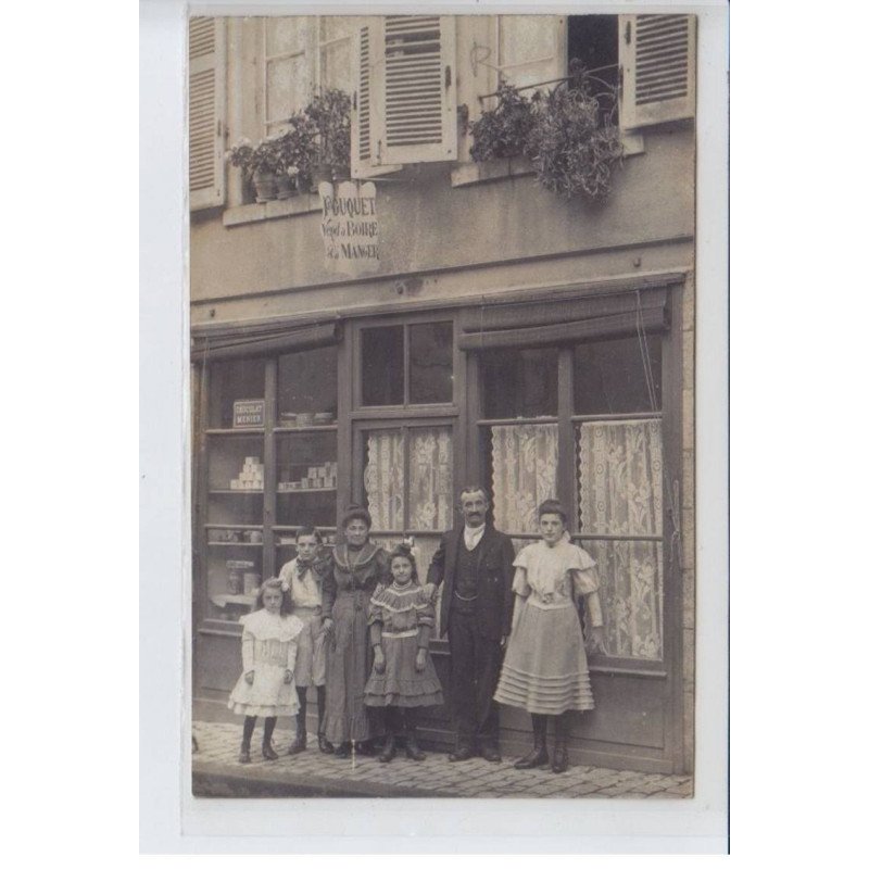 FRANCE: fouquet vend à boire et à manger, chocolatier menier - très bon état