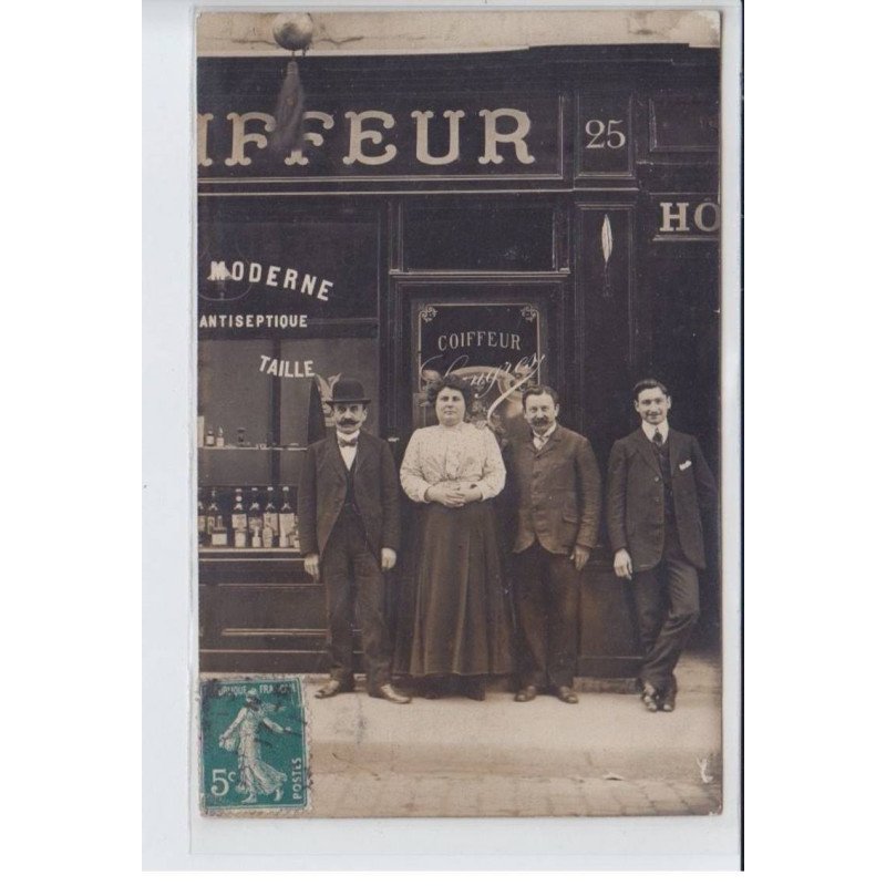 FRANCE: coiffeur moderne, Lingres(?) - très bon état