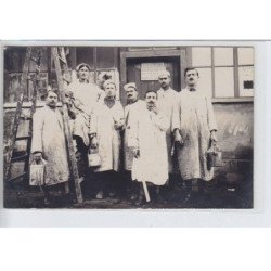 FRANCE: atelier de peinture, peintres, échelle, l'oeuvre - très bon état