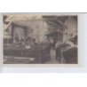 FRANCE: intérieur d'atelier d'imprimerie (?) 2CPA - très bon état