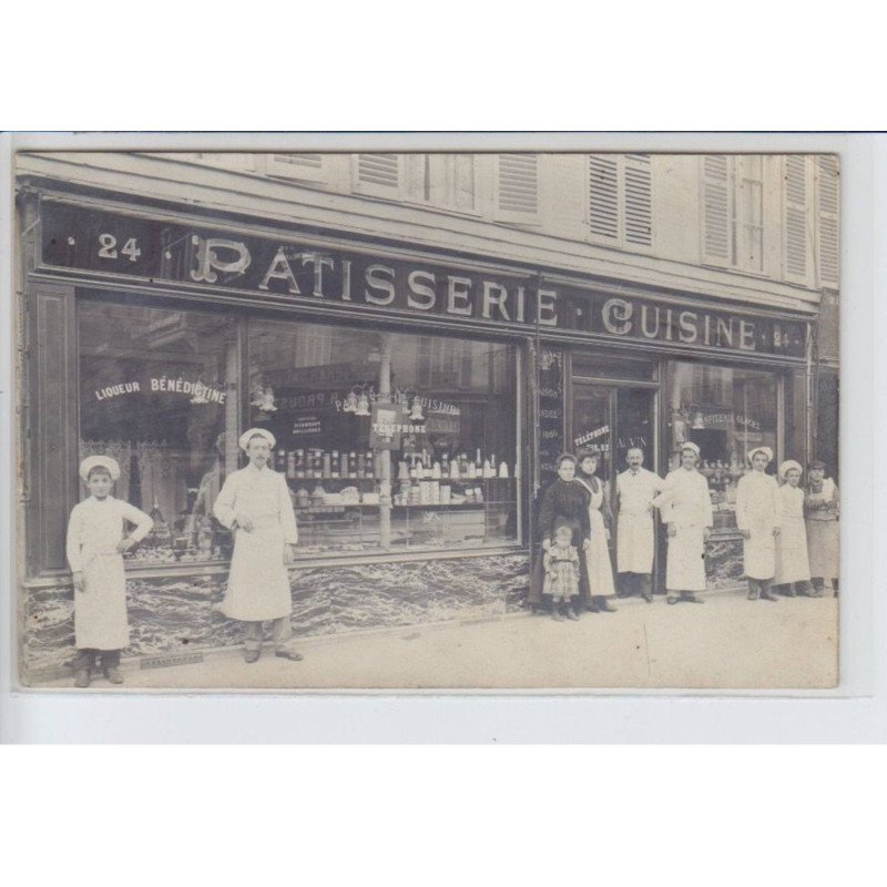 FRANCE: patisserie cuisine, liqueur bénédictine, confiserie glaces - très bon état