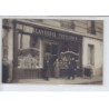 FRANCE: boulangerie patisserie, spécialité de croissants, maison Corbin, pains français anglais de gruau - très bon état