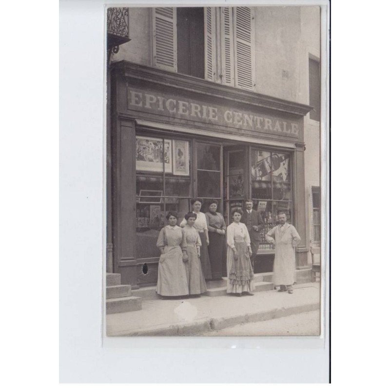FRANCE: épicerie centrale, ninot à bastide, milka, rhum chauvet - très bon état