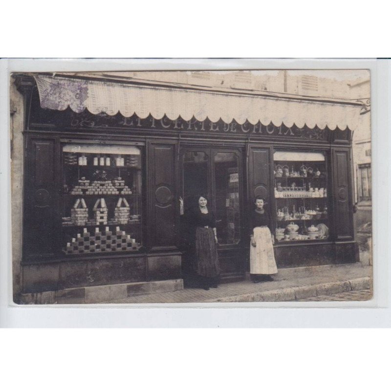 FRANCE: épicerie de choix, personnages - très bon état