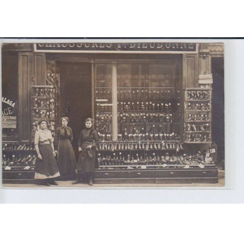 FRANCE: commerce de chaussures F. Dieudonné, montluçon(?) - très bon état