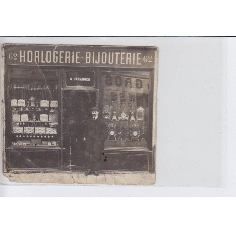 FRANCE: horlogerie bijouterie G. Baranger, l'artisan - état