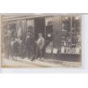 FRANCE: commerce d'articles variés, boites conserves sans soudure, kub, vaisselle - très bon état