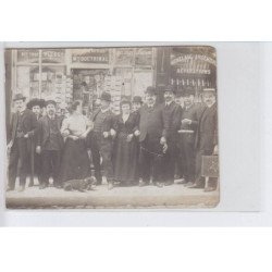 FRANCE: le petit parisien, Mon. Doctrinal, nickelage-argenturier réparation, maroquinerie - état (carte coupée)