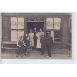 FRANCE: hotel de la boule d'or, café, chien - état