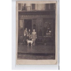 FRANCE: pianos, musique, vente détail achat location réparation accord, chien - état
