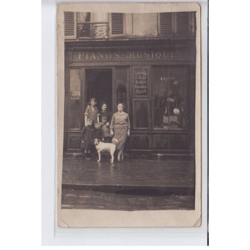 FRANCE: pianos, musique, vente détail achat location réparation accord, chien - état