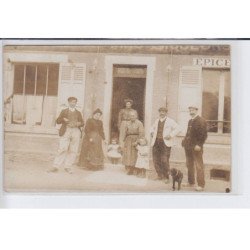 FRANCE: épicerie buidin, vins liqueurs, chien - très bon état