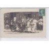 FRANCE: café restaurant(?) personnages, apéritifs, apéro, vins - très bon état