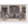 FRANCE: café billard, personnages à l'apéro, vins - état