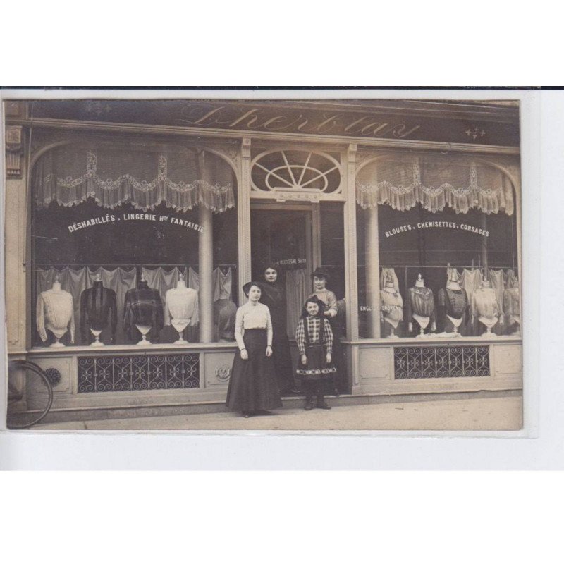 FRANCE: D. Herblas(?) déshabillés lingerie haute fantaisie, Mme. Duchesne, blouses chemisettes corsages - très bon état