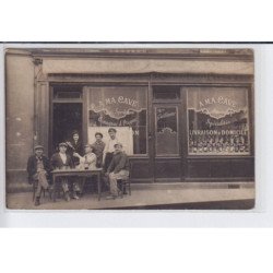 FRANCE: suvette, monsieur Guillaume, à ma cave vins spiritueux armagnac d'origine huiles savons cafés - très bon état