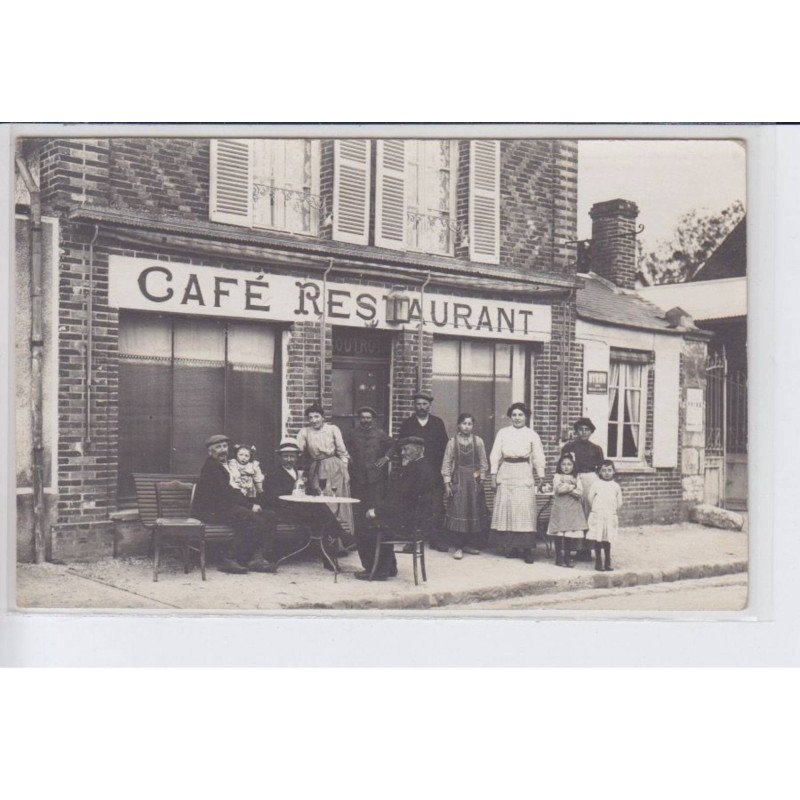 FRANCE: café restaurant, Coutrot, byrrh, eure(?) - très bon état